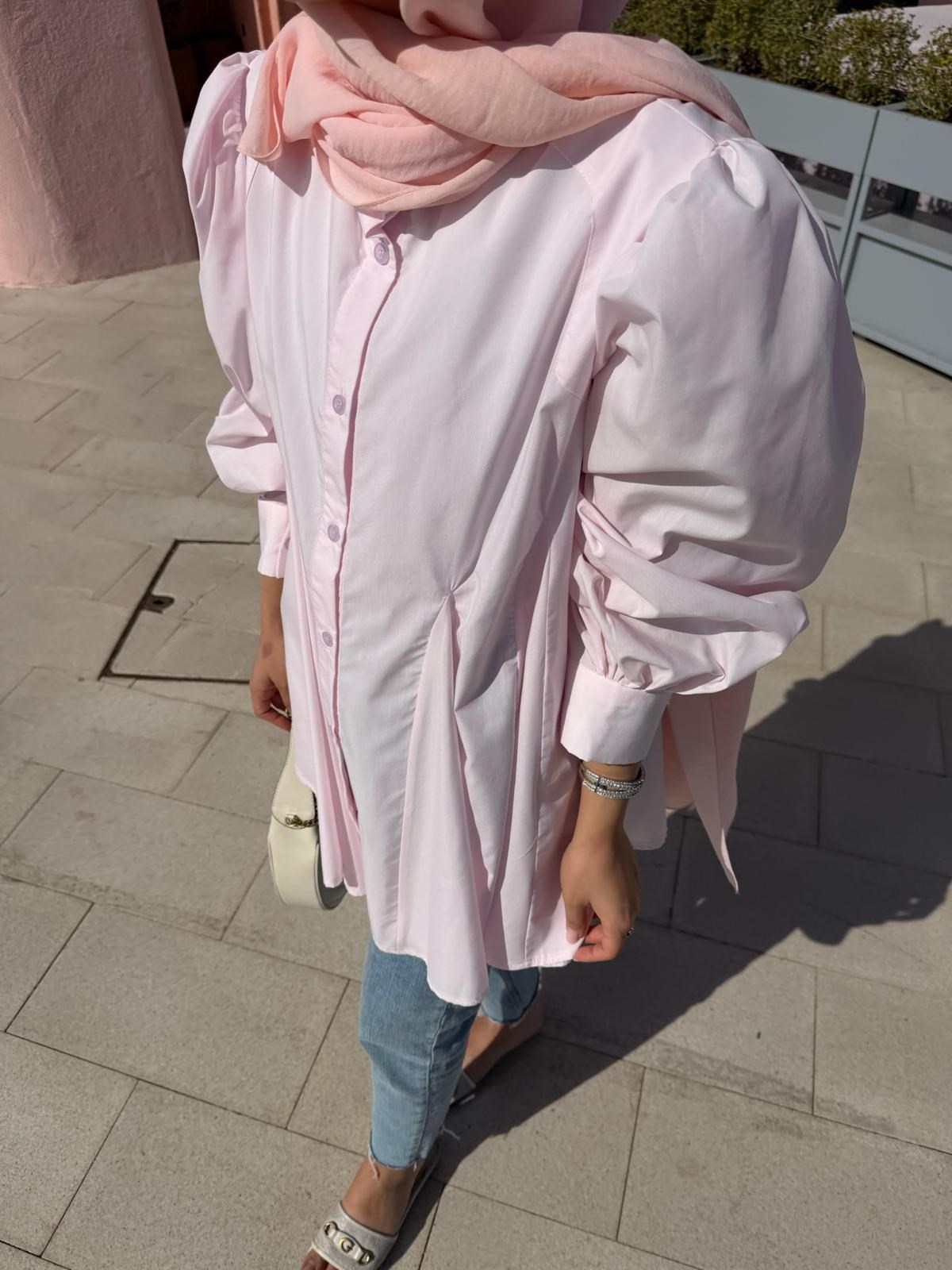 Ivy Gömlek Pembe 