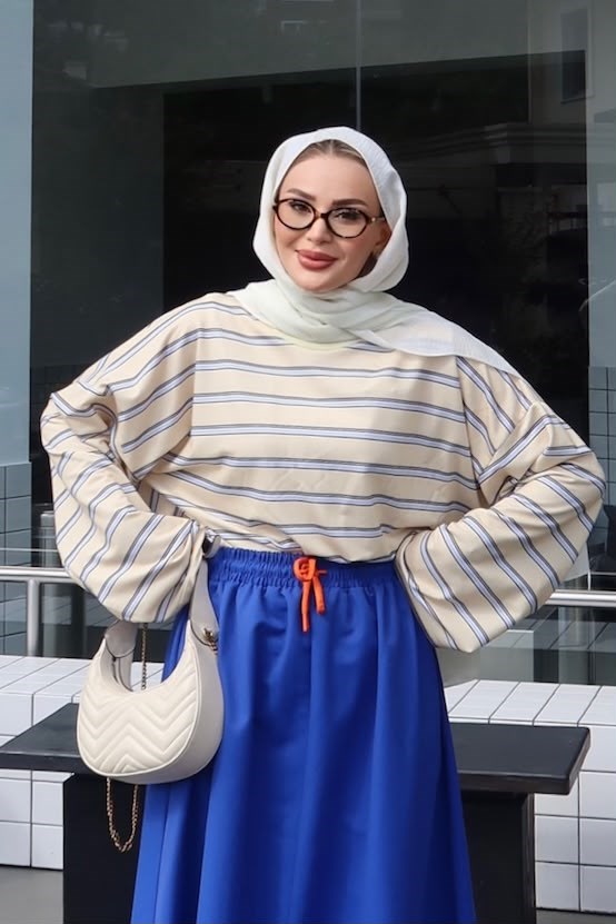 Basic Sweatshirt Sarı