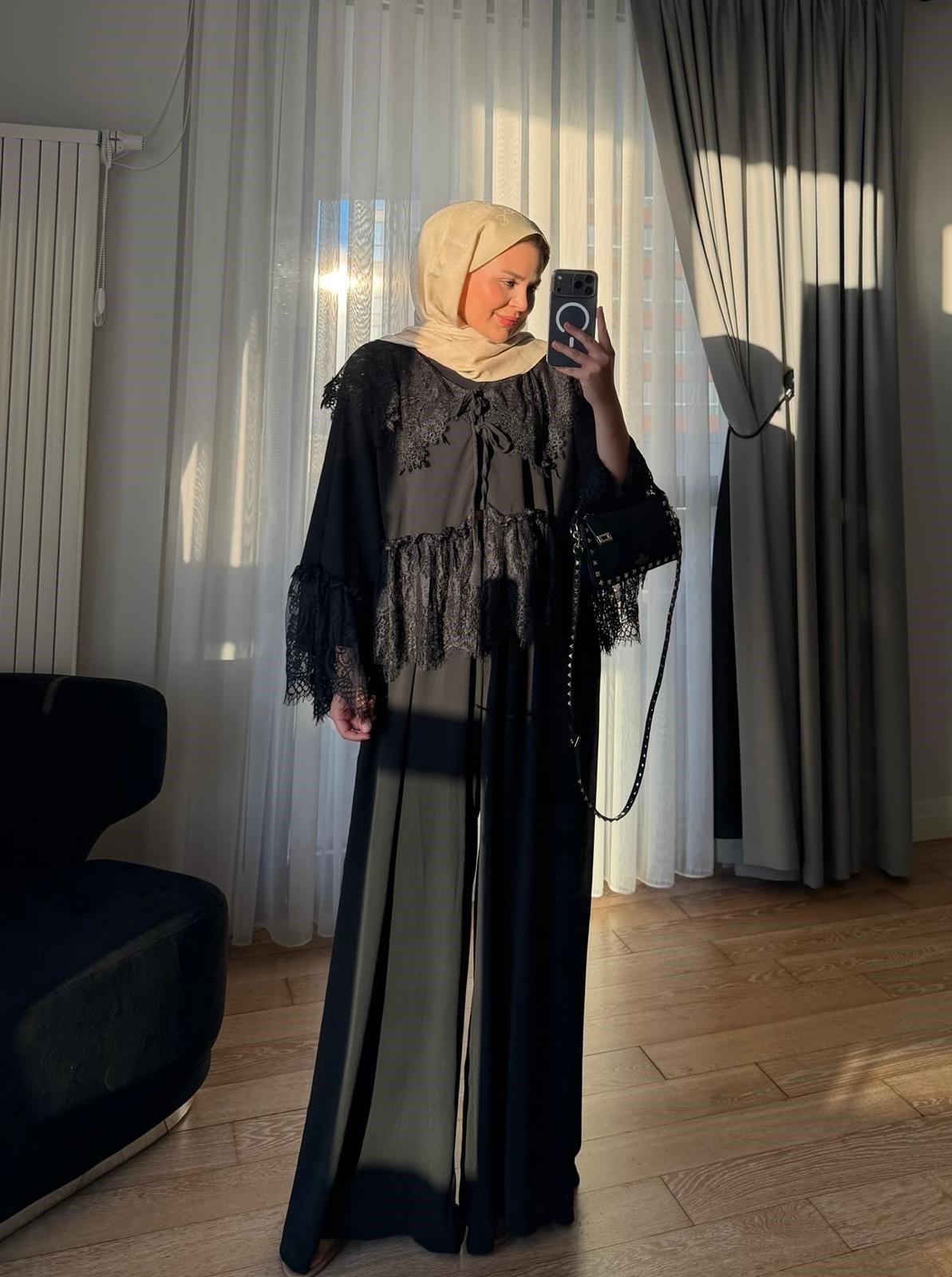 Lolly Pantolonlu Takım Siyah