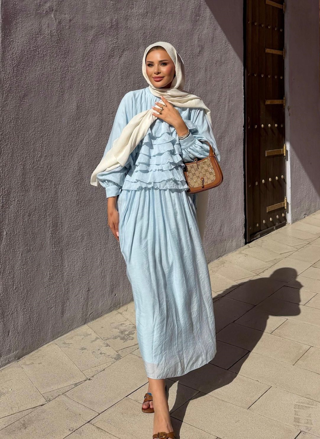 Becca Etekli Takım Bebe Mavisi