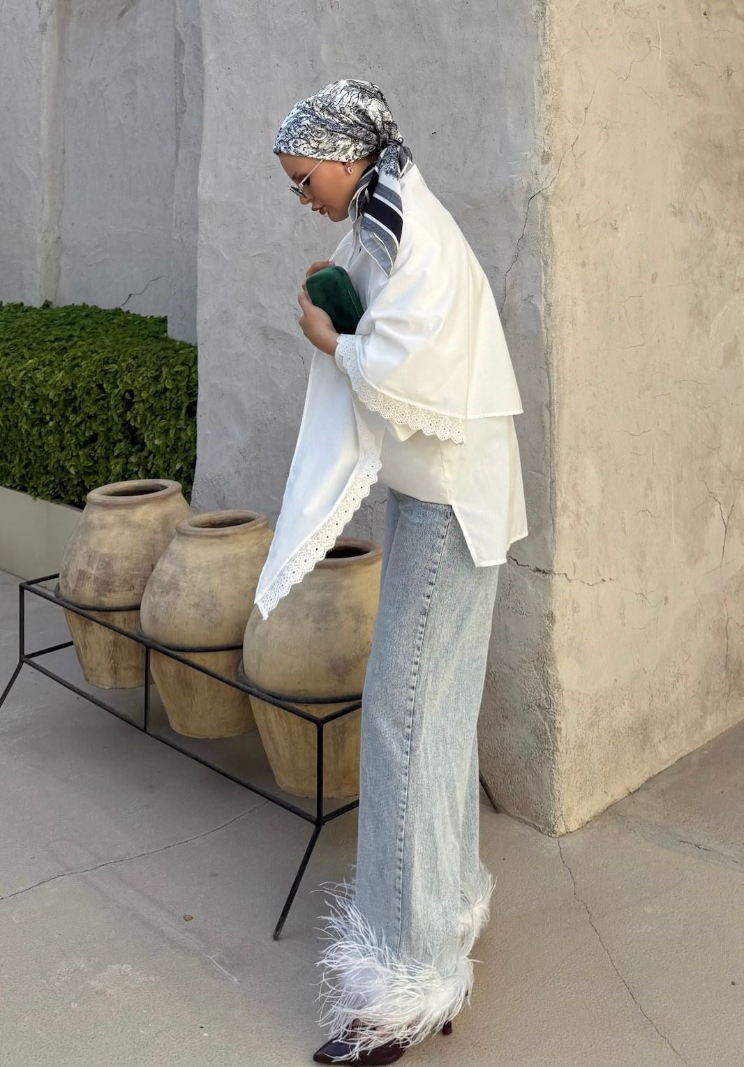 Güpürlü Gömlek Beyaz 