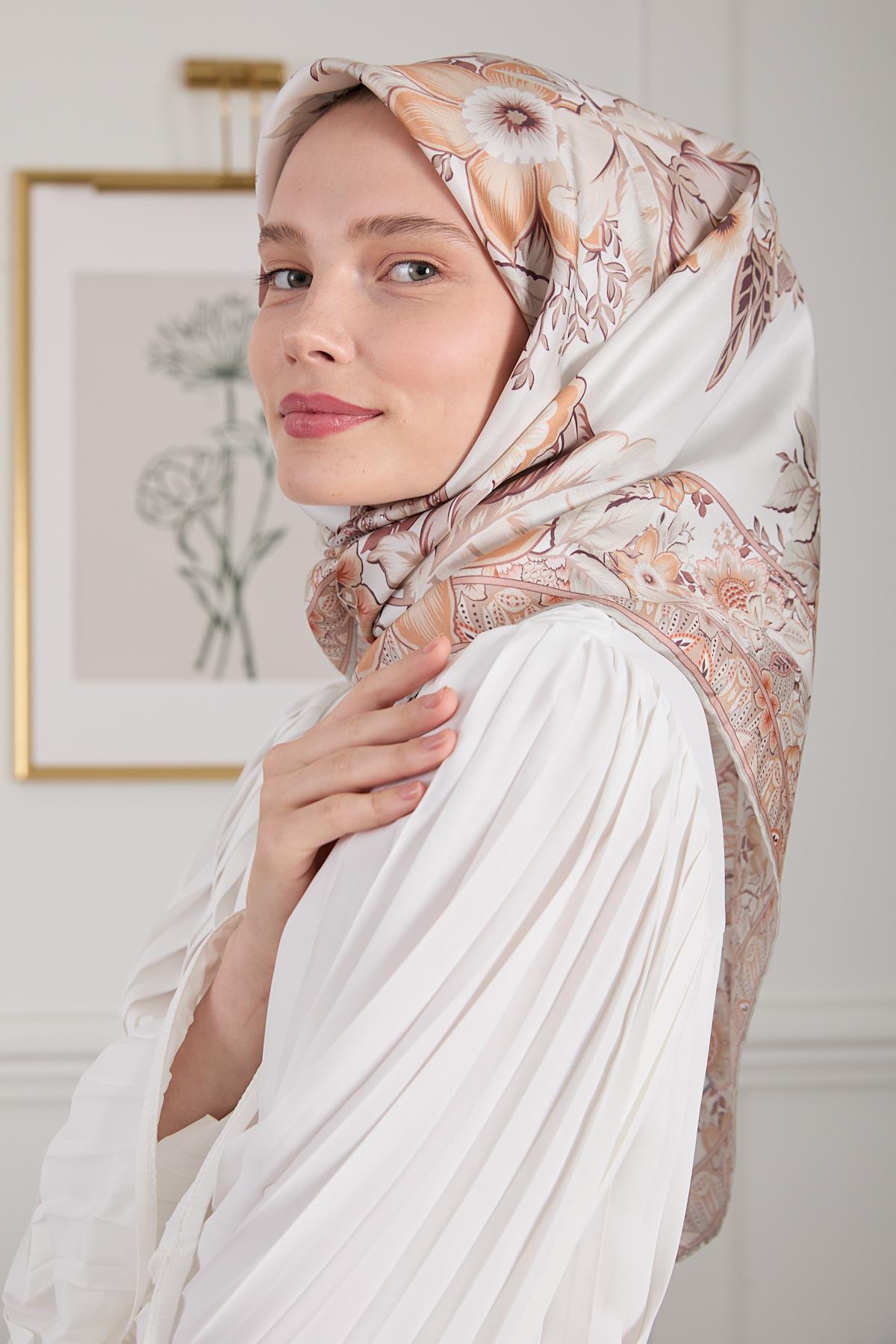 ETRO TWİLL İPEK EŞARP BEJ