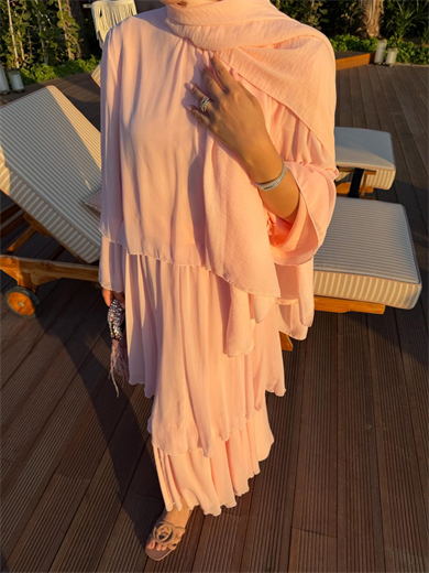 Nora Etekli Takım Pembe