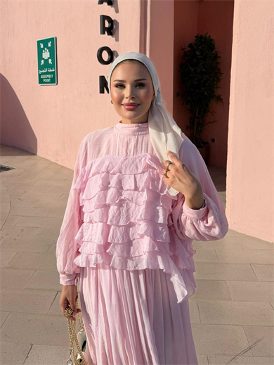 Becca Etekli Takım Pembe