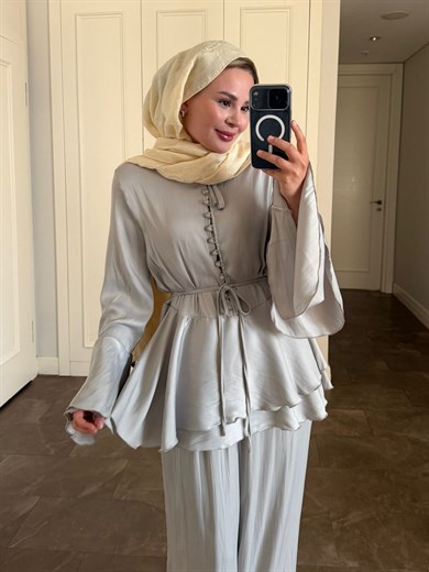 Swap Pantolonlu Takım Soft Yeşil