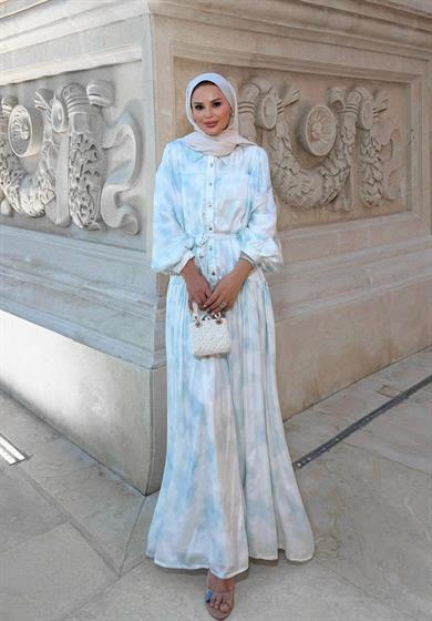 Softy Elbise Mavi 