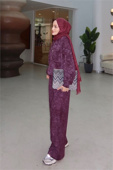 Batik Eşofman Takım Mürdüm