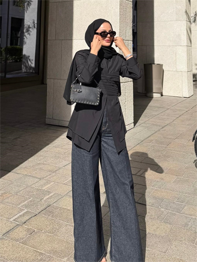 Street Gömlek Siyah