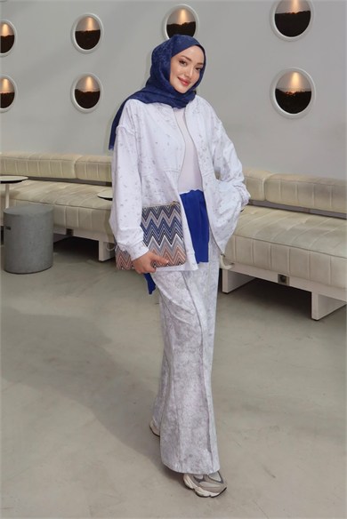 Batik Eşofman Takım Beyaz
