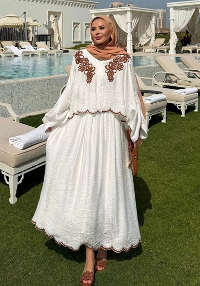 Gant Etekli Takım Ekru