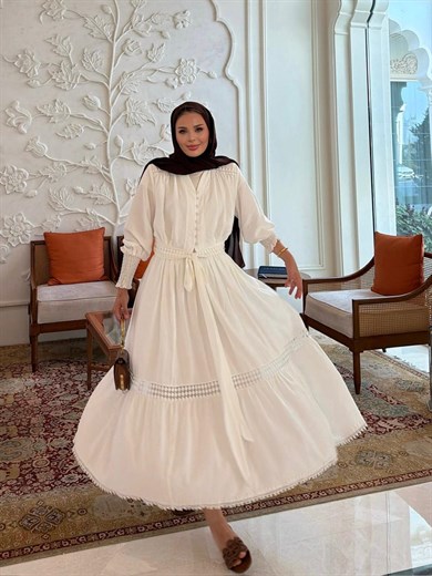 Arya Etekli Takım Ekru