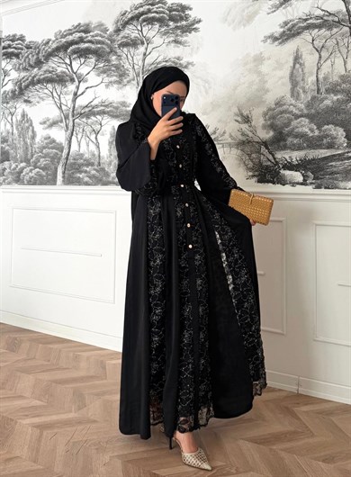 Prenses Elbise Siyah