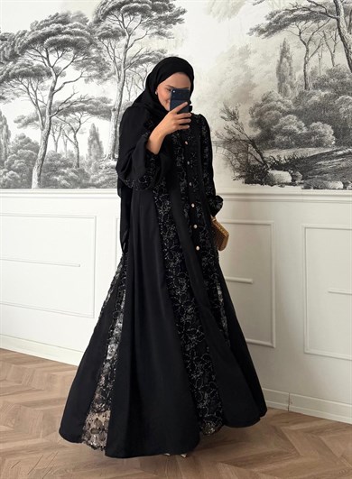 Prenses Elbise Siyah