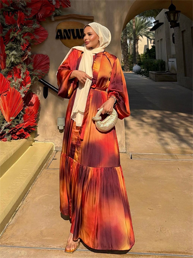 Zaina Elbise Turuncu