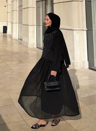 Mia Etekli Takım Siyah 