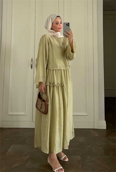 Sashe Etekli Takım Çağla