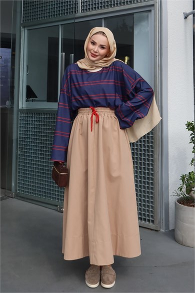 Kanvas Etek Camel