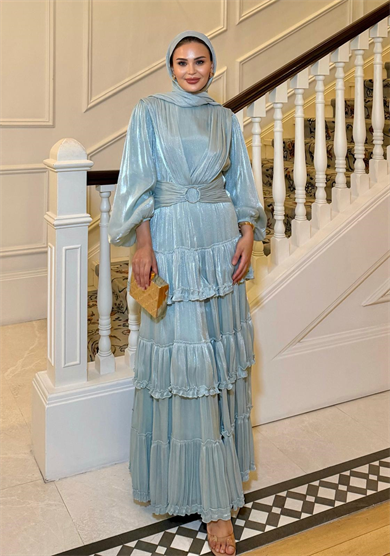 Firuze Elbise Mint Yeşili 