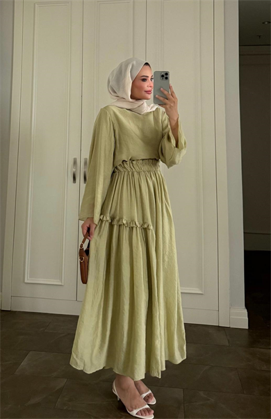 Sashe Etekli Takım Çağla