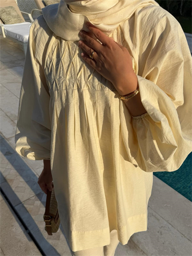 Badem Pantolonlu Takım Butter