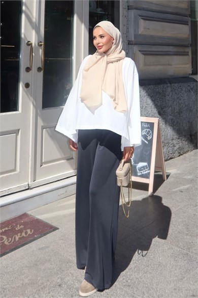Basic Modal Pantolon Antrasit