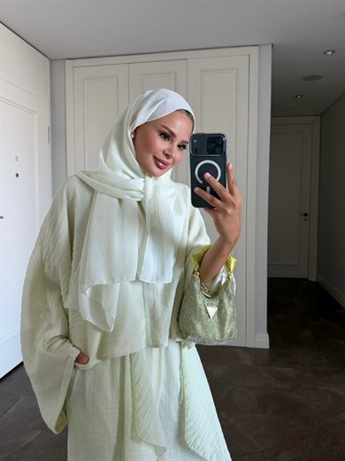 Suzy Pantolonlu Takım Fıstık Yeşili