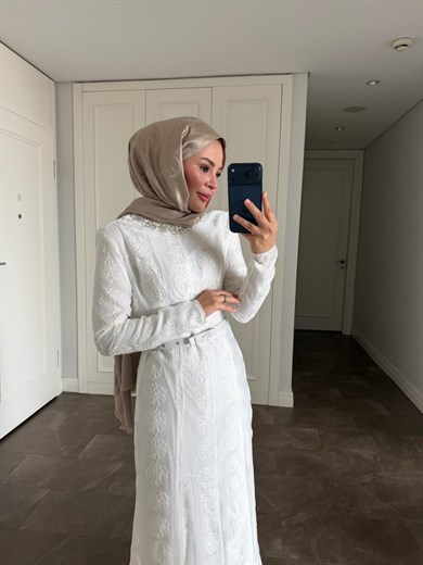 Dore Elbise Beyaz