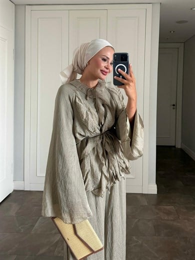 Stella Pantolonlu Takım Çağla