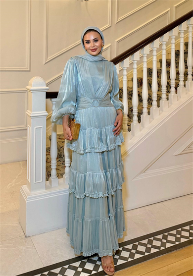 Firuze Elbise Mint Yeşili 