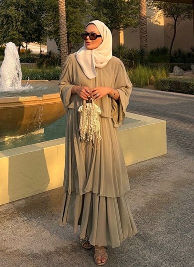 Nora Etekli Takım Çağla Yeşili