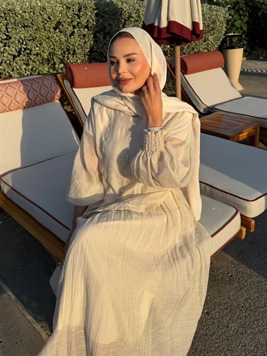 Beta Etekli Takım Bej