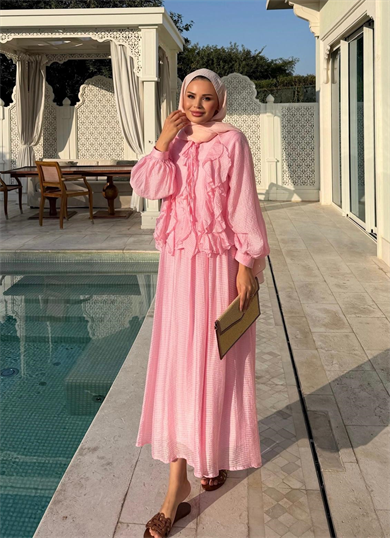 Neva Etekli Takım Pembe