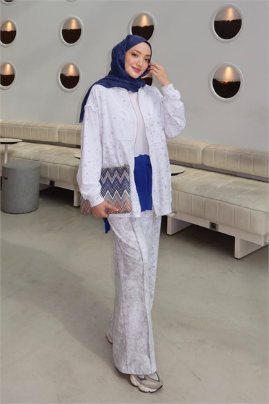 Batik Eşofman Takım Beyaz
