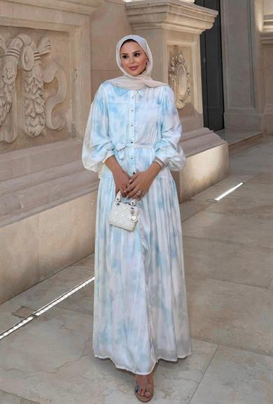 Softy Elbise Mavi 