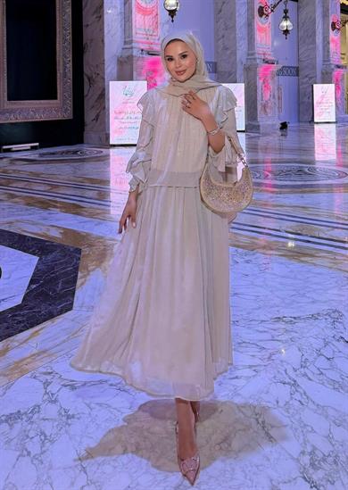 Mia Etekli Takım Bej 