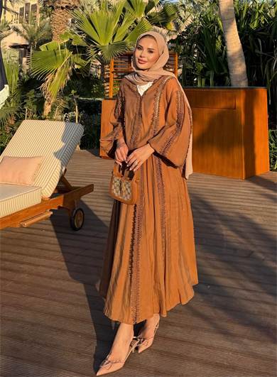 Efru Etekli Takım Camel