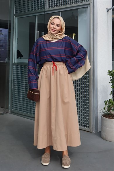 Kanvas Etek Camel