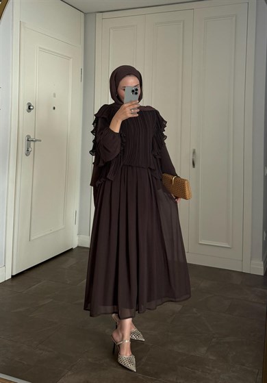 Wome Etekli Takım Kahverengi