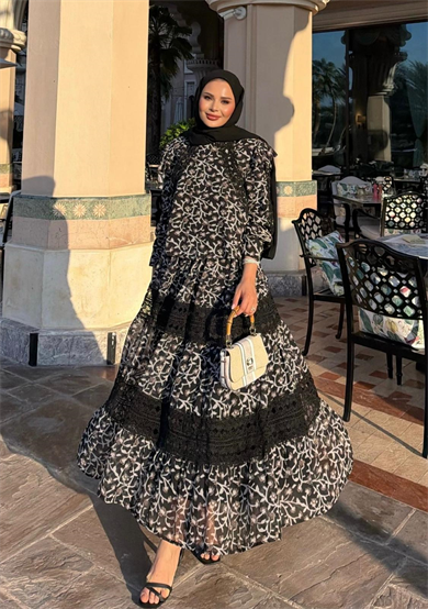 Farah Etekli Takım Siyah 