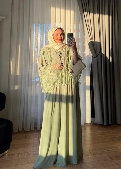 Lolly Pantolonlu Takım Çağla 