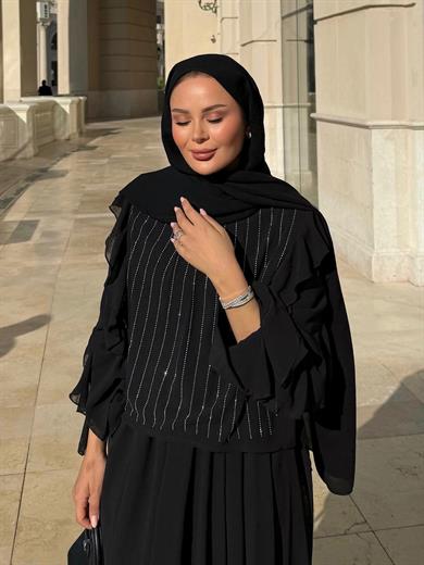 Mia Etekli Takım Siyah 