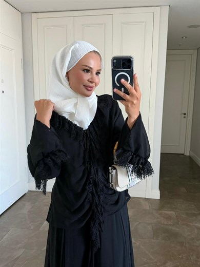 Meva Etekli Takım Siyah