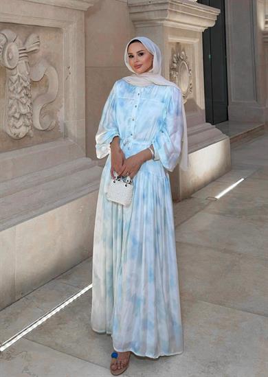 Softy Elbise Mavi 