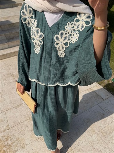 Gant Etekli Takım Petrol Yeşili