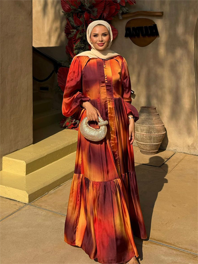 Zaina Elbise Turuncu