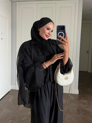 Affa Pantolonlu Takım Siyah