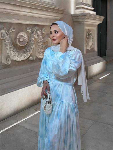 Softy Elbise Mavi 