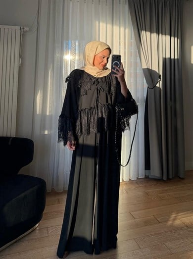 Lolly Pantolonlu Takım Siyah