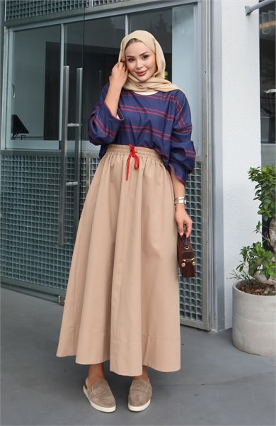 Kanvas Etek Camel