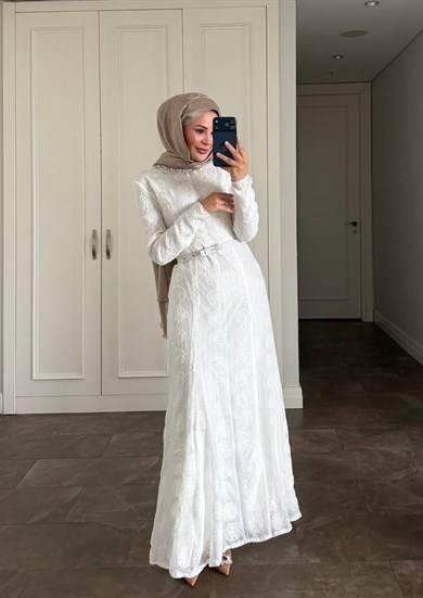Dore Elbise Beyaz